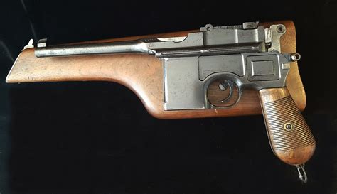 Cmr Classic Firearms C96 Mauser Broomhandle Pistol Wstock Prodref