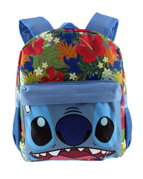 Disney Lilo And Stitch Face Luau Hawaiian Mini Toddler Backpackschool