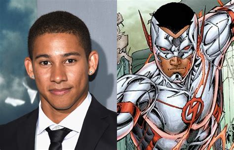 keiynan lonsdale speeds into “the flash” as wally west the tracking board
