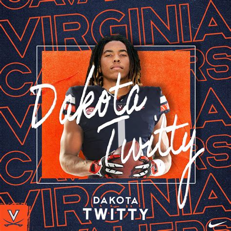 Touted Wide Receiver Dakota Twitty Chooses Virginia Over Acc Rivals