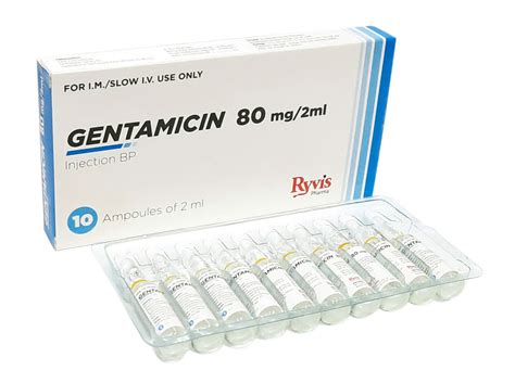 Gentamicina Injetavel 80 Mg