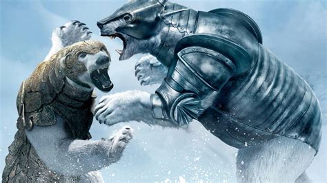2560x1440 Resolution Two White Polar Bears Fighting Digital Wallpaper