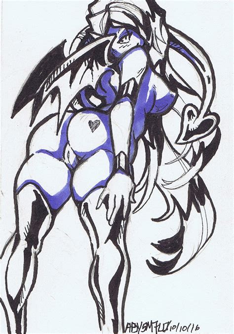 Inktober 2016 Succubus By Abysmal0 Hentai Foundry