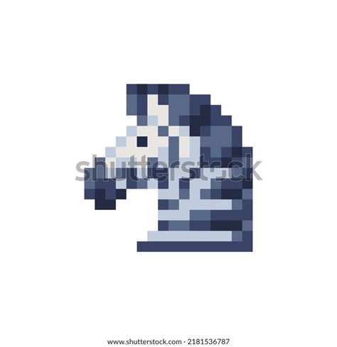 Zebra Pixel Art Personnage De Dessin Image Vectorielle De Stock
