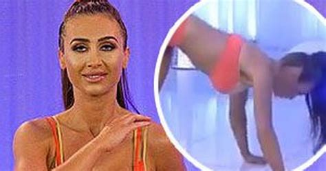 watch lauren goodger showing fans exactly how she s lost all her weight ok magazine