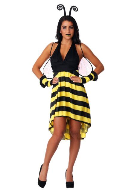 Bumble Bee Beauty Insect Animal Bumblebee Fancy Dress Up Halloween