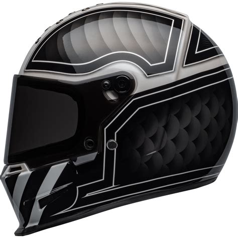 The best full face helmets look stunning so, if you're in the market for a helmet, you've stumbled unto the right article. Bell Eliminator Outlaw Black White Motorcycle Helmet Full ...