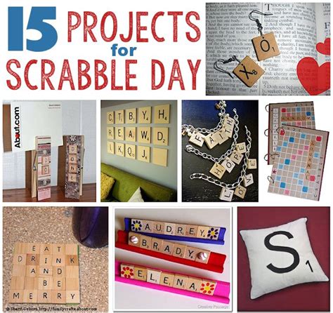 15 Projects For Scrabble Day Holiday Favorites