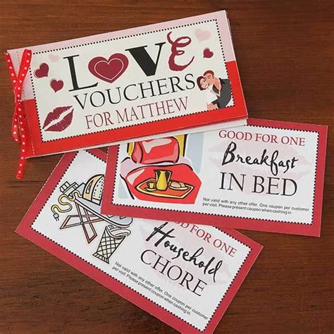 101 Love Coupons Ideas For Him And Her
