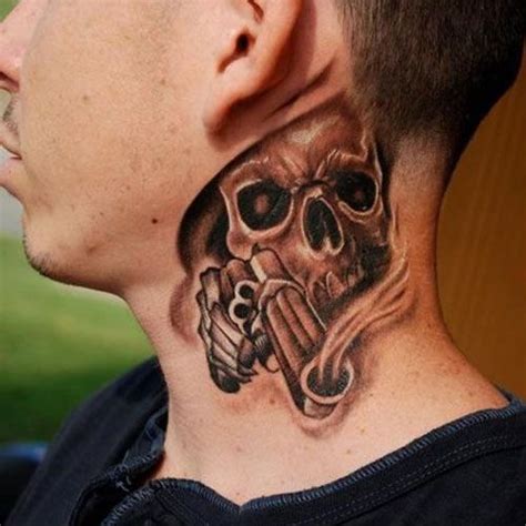 However, women mostly prefer them placed at the back of the neck or at the side of the neck. 125 Best Neck Tattoos For Men | Neck tattoo for guys, Best ...