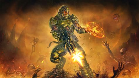 Download Doomguy Video Game Doom 2016 Hd Wallpaper