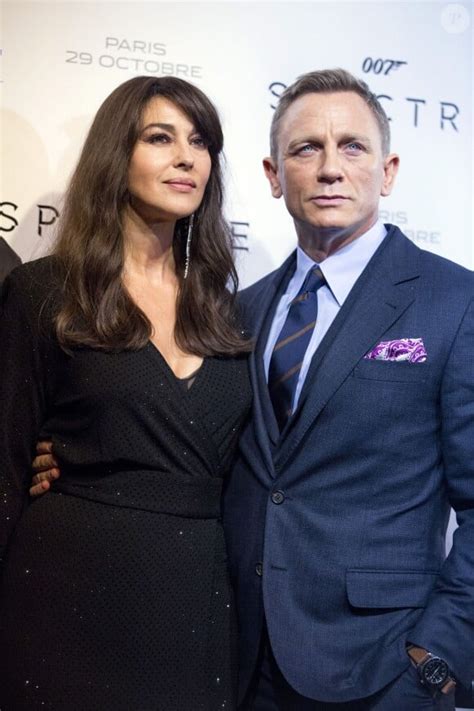 Photo Monica Bellucci Et Daniel Craig Première Du Film 007 Spectre Au Grand Rex à Paris