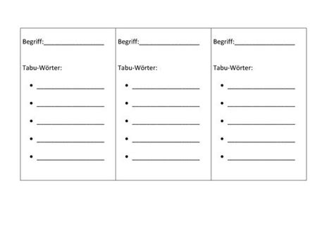 Tabu zum ausdrucken / jga junggesellinnenabschied tabu karten pdf spielidee weddingtree. Datei:Tabu.pdf - ZUM-Wiki
