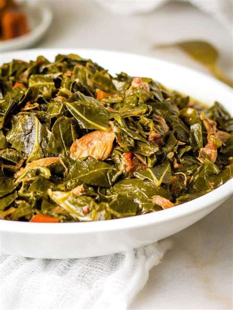 I thought i would try to give him a little touch of his father who was not able to be with us for thanksgiving. Soul Food Southern Collard Greens Recipe | Recipe | Greens ...