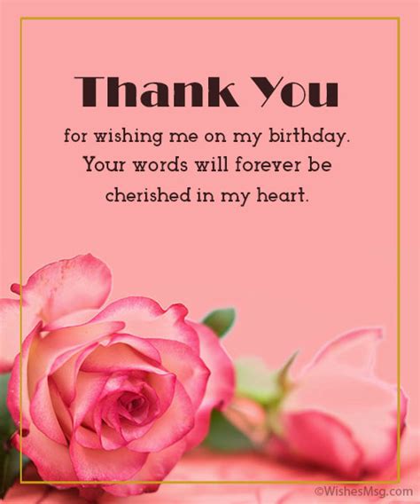 100 Thank You Messages For Birthday Wishes Wishesmsg 54 Off