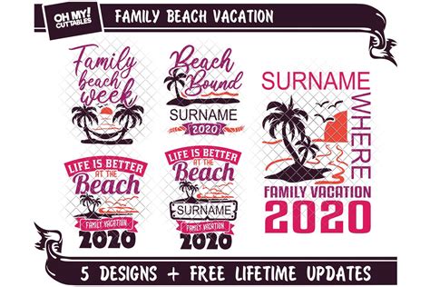 144 Family Beach Vacation Svg Free SVG PNG EPS DXF File - Best Free SVG