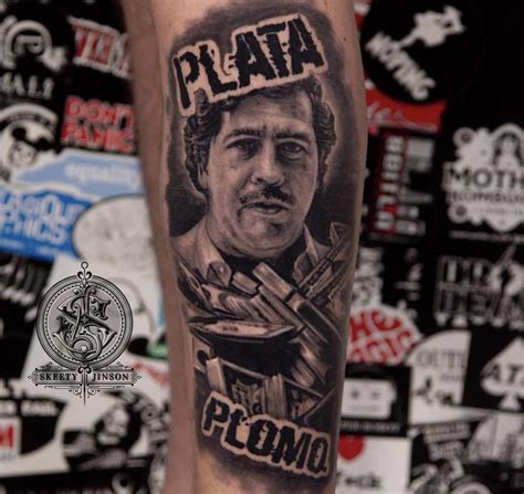 23 Awesome Pablo Escobar Tattoos Design Idea King Tattoos Escobar