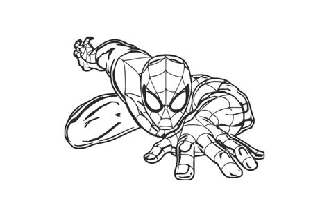 Kolorowanki Spiderman Do Do Druku Dla Dzieci