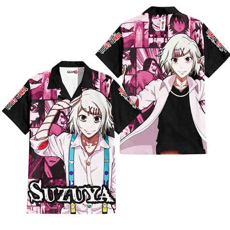 Juuzou Suzuya Anime Hawaiian Shirts Custom Merch Clothes Ntt3005 Gear