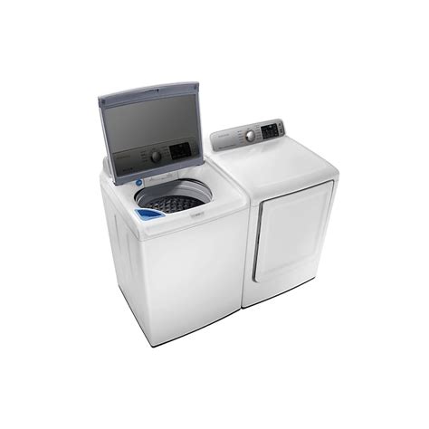 45 Cu Ft Top Load Washer In White Washer Wa45m7050awa4 Samsung Us