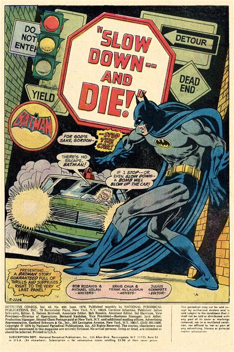 Detective Comics 1937 Issue 460 Read Detective Comics