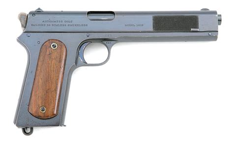 Colt 1902 Military 38 Acp Pistol Military And Commercial Early