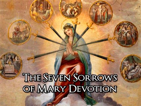 The Seven Sorrows Of Mary Devotion Missionaries Of Christ Catholic