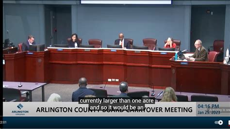 Video Arlington County Board Votes Unanimously Albeit With