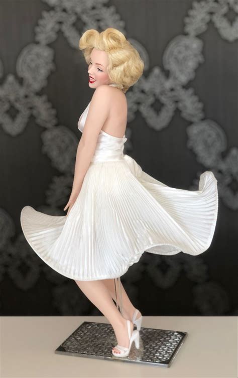 Marilyn Monroe The Seven Year Itch Porcelain Doll The Franklin Mint Porcelain Dolls Tulle