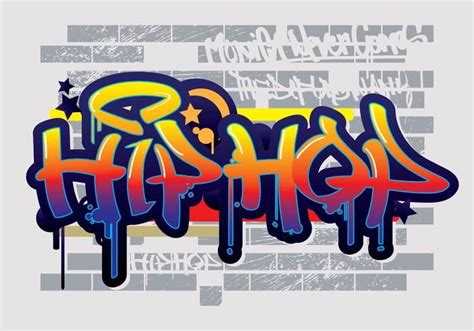 Https Es Vecteezy Com Arte Vectorial Hip Hop Graffiti Vector De Texto Graffiti Text