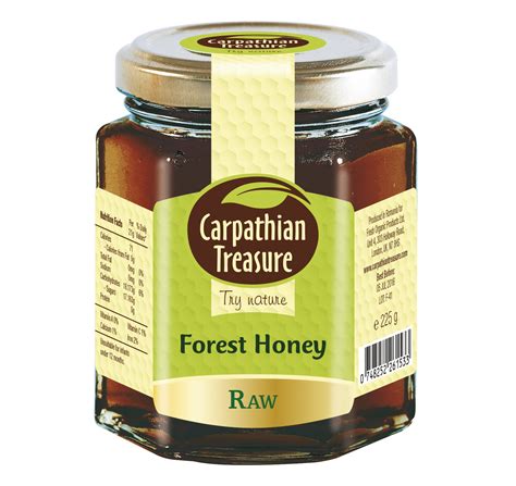Raw Forest Honey Carpathian Treasure