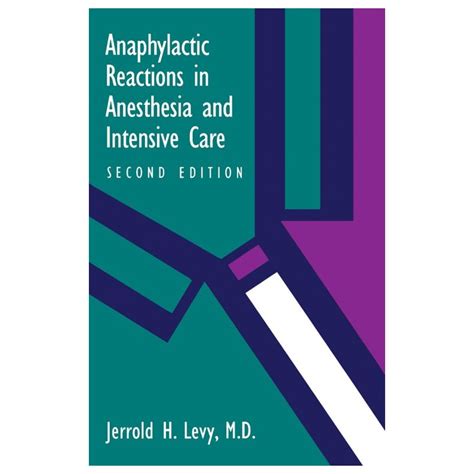 Anaphylactic Reactions In Anesthesia And Intensive Care Ebook
