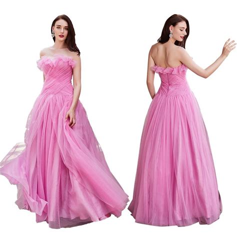 Edressit Newest Hot Pink Corset Prom Ball Party Dress 02200201 Hot