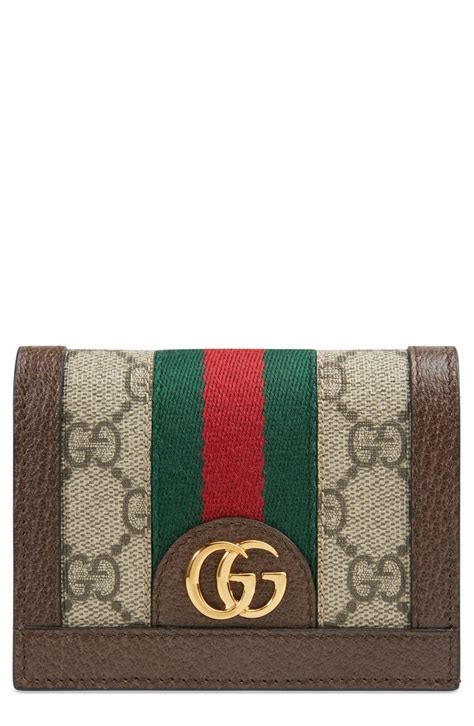 Gucci Ophidia Gg Supreme Card Case Nordstrom