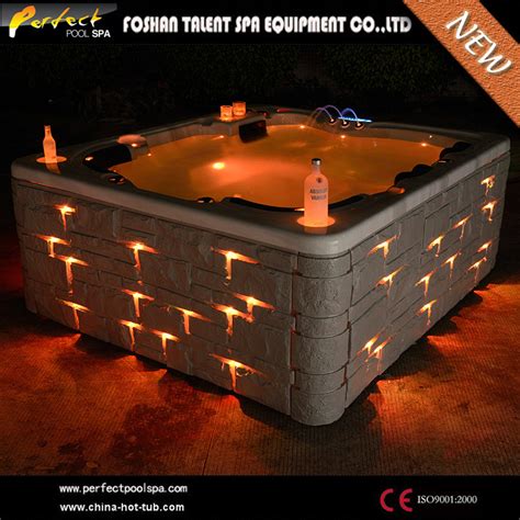 Acrylic Material Stone Skirt Outdoor Spahot Tubhot Spajacuzzi China Hot Spa And Hot Tub
