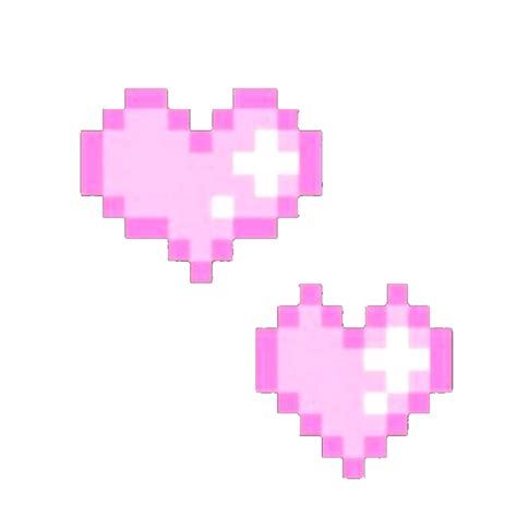 Pixel Cute Pink Heart Kawaii Freetoedit Sticker By Sha15