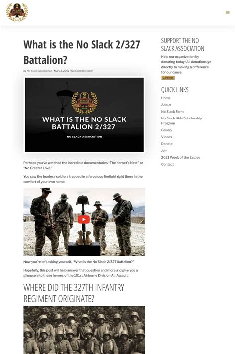 The No Slack Association Nonprofit Website Redesign Blaksheep Creative