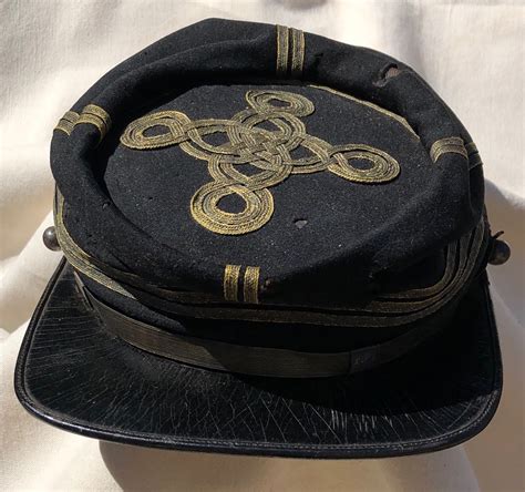 Accessories Hats Civil War Confederate Officers Kepi