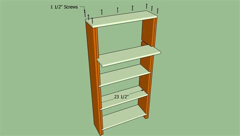How To Build A Bookcase Wall Howtospecialist How To Build Step By