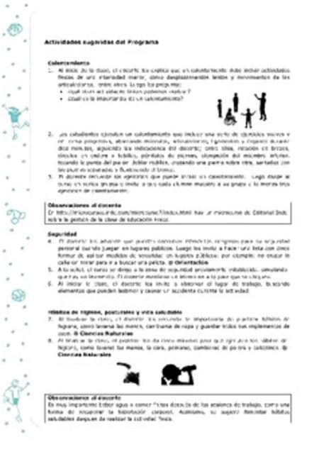 Actividades Sugeridas Unidad 2 Curriculum Nacional Mineduc Chile