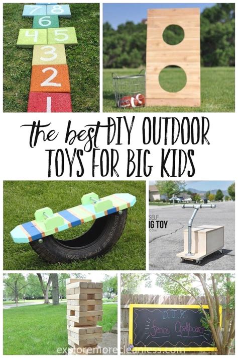 Cheap Garden Ideas For Kids Outdoor Toys For Kids Backyard Toys Diy