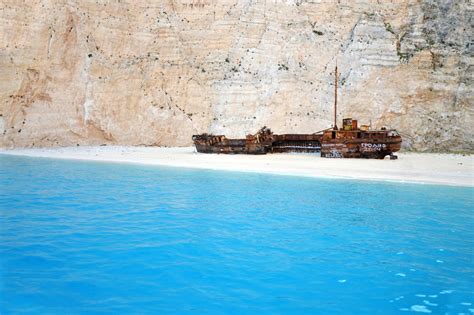 The Story Of The Zakynthos Shipwreck Beach Itinari Most Beautiful
