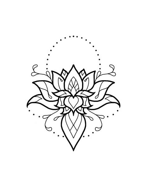 Mandala Fleur De Lotus Tattoo Tattoo Uploaded By Lys Tattoo