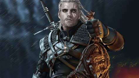 Geralt Of Rivia Wallpapers Top Free Geralt Of Rivia Backgrounds