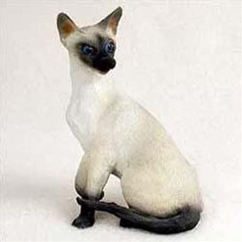 Siamese Cat Figurine Siamese Cat Porcelain Siamese Cat Porcelain Cat