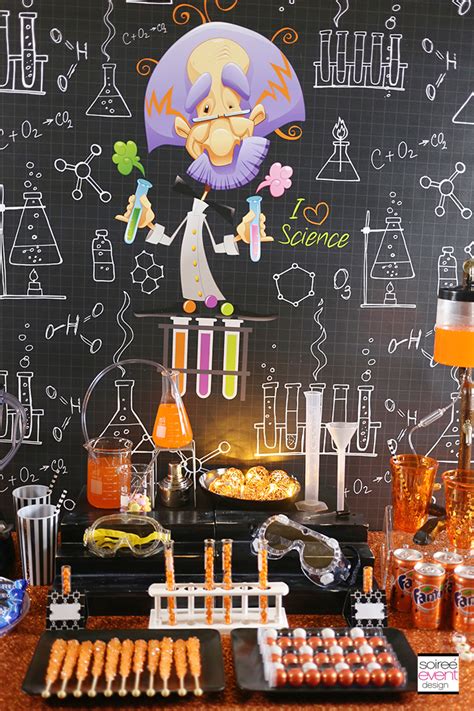 Halloween Spooky Lab Science Party With Fanta And Oreo Soiree Event
