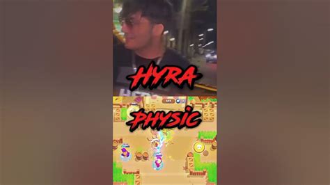 Hyra Vs Physics Brawlstars Youtube