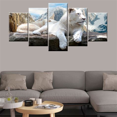 Canvas Modern Pictures Wall Art Decor Home For Living Room 5 Pieces