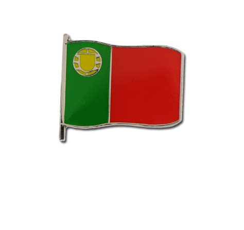 Portuguese Small Flag Badge