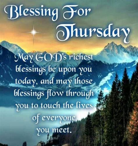 Blessings For Thursday Pictures Photos And Images For